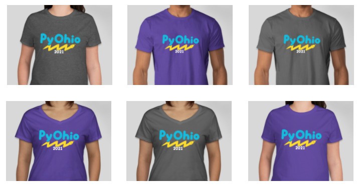 PyOhio 2021 Shirts